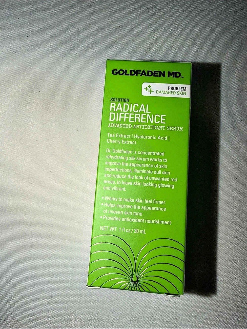 Goldfaden MD. Radical Difference Advanced Antioxidant Serum